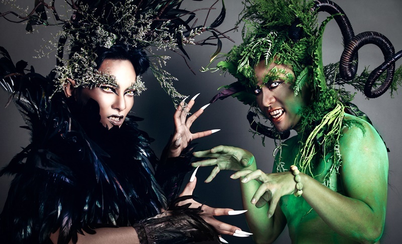 Phan Hien rung ron trong anh Halloween anh 6