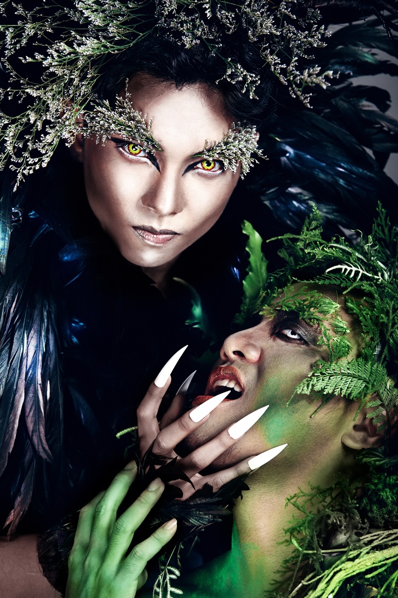 Phan Hien rung ron trong anh Halloween anh 7