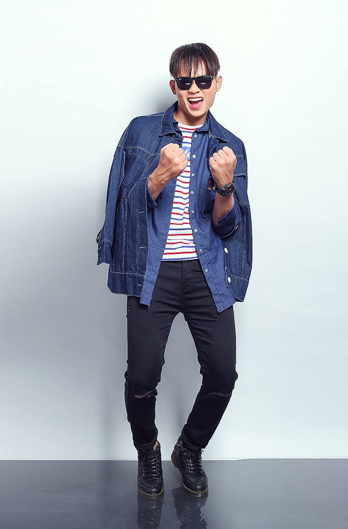 Quan quan Cuoi xuyen Viet ca tinh voi denim anh 2