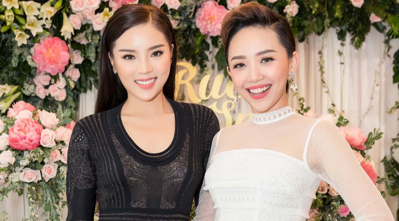 Hoa hau Ky Duyen, Toc Tien do dang o su kien hinh anh