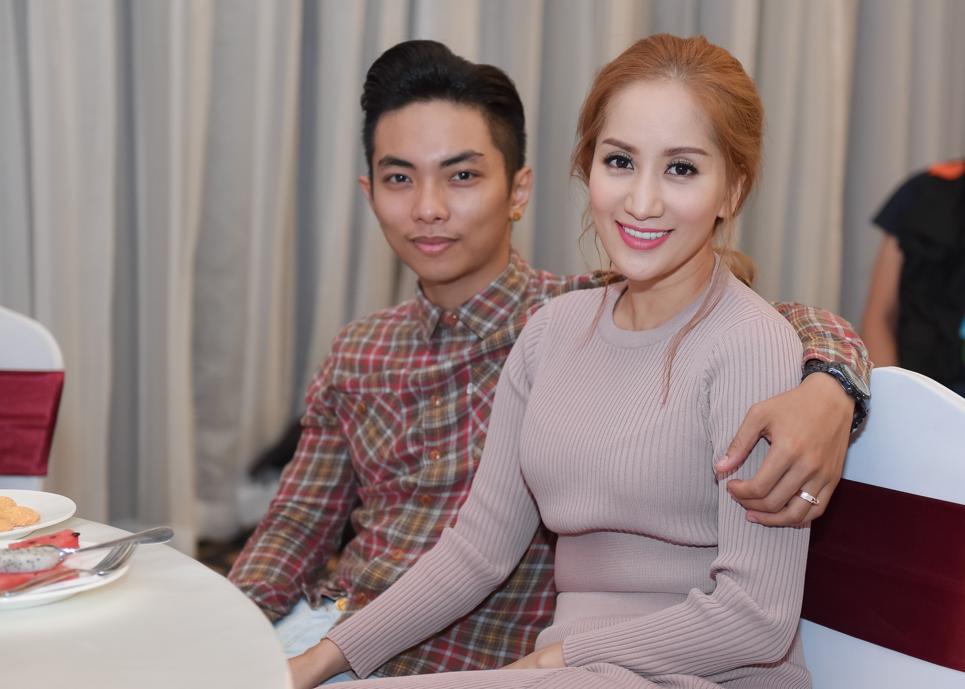 Phương Thanh hội ngộ vợ chồng Khánh Thi ảnh 3 Phuong Thanh hoi ngo vo chong Khanh Thi anh 3