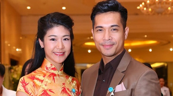 Truong The Vinh va ban gai co truong huy dam cuoi hinh anh