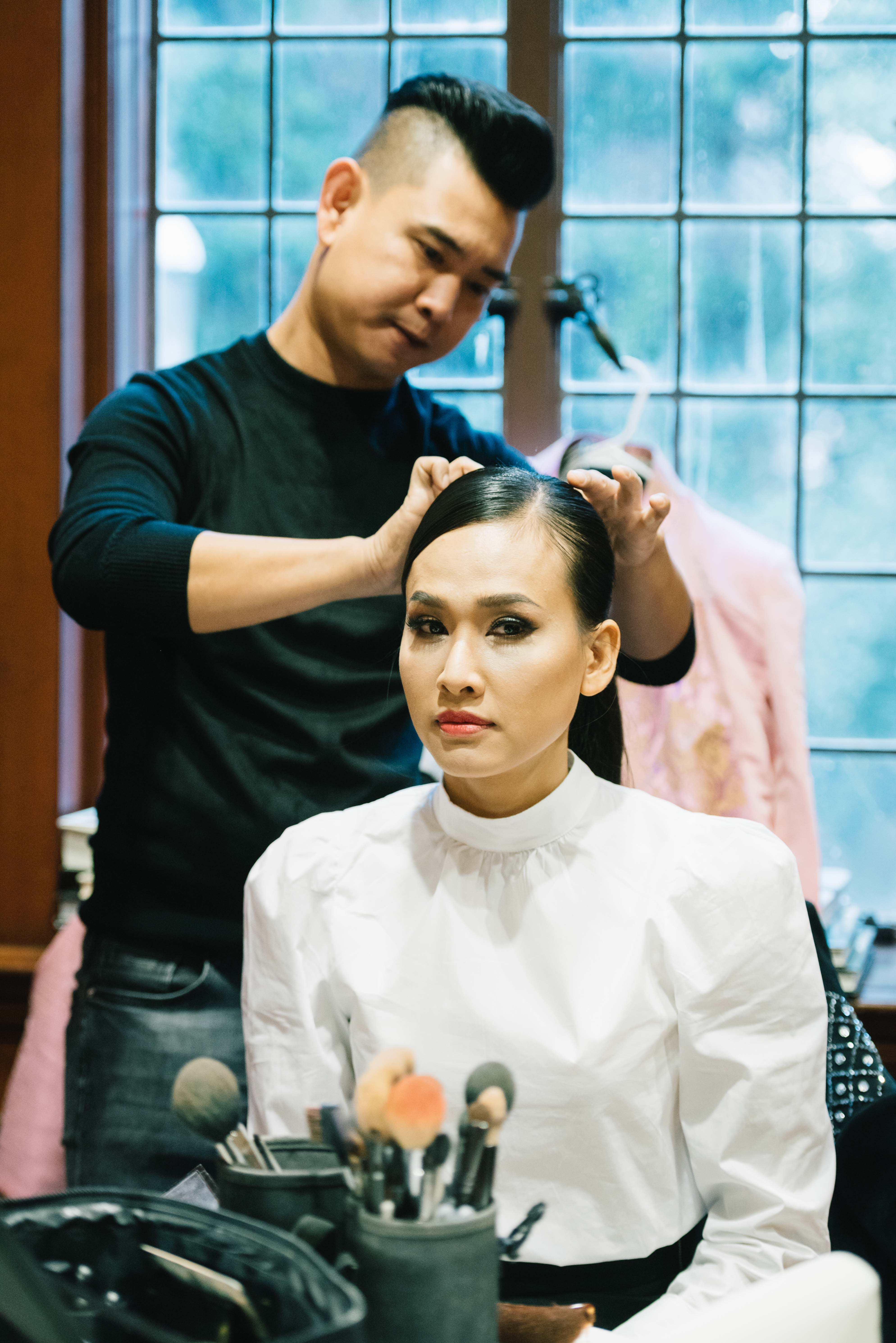 Ngoc Quyen dien vay xuyen thau anh 4