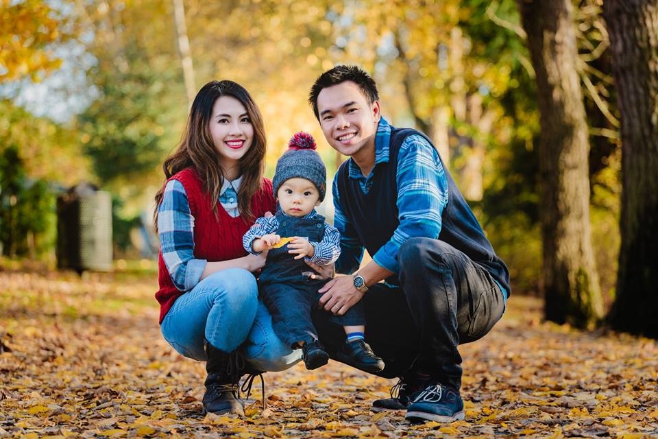 Gia dinh hanh phuc cua Miss Teen Huyen Trang anh 2