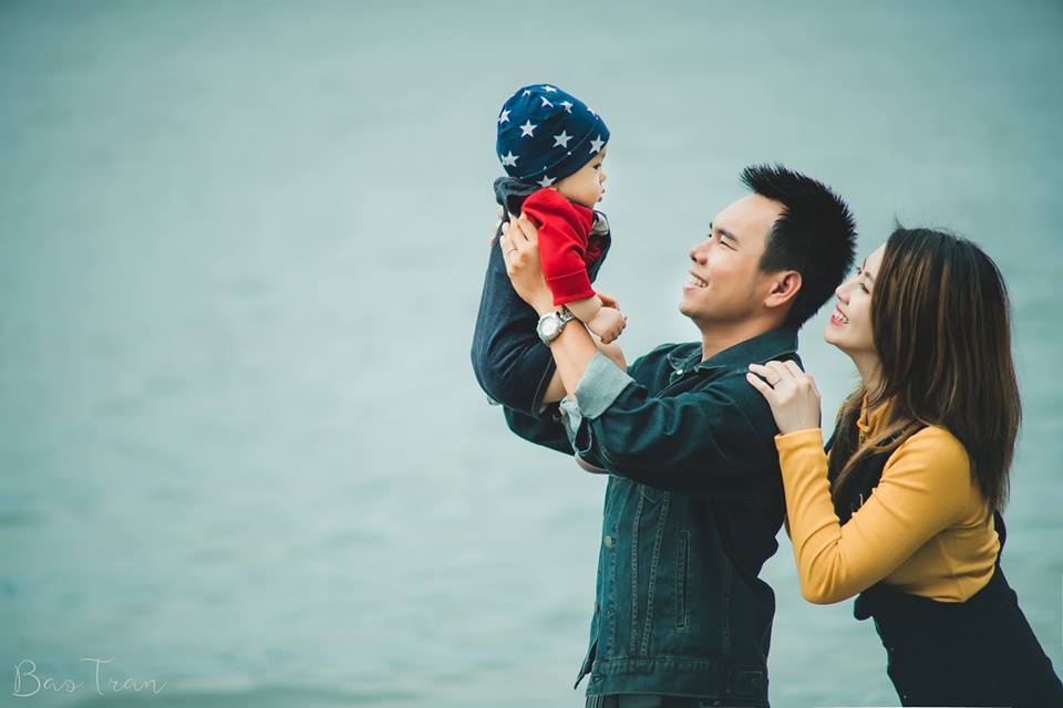 Gia dinh hanh phuc cua Miss Teen Huyen Trang anh 4