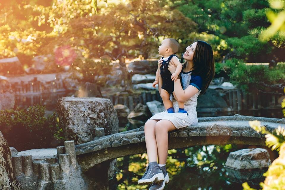 Gia dinh hanh phuc cua Miss Teen Huyen Trang anh 5