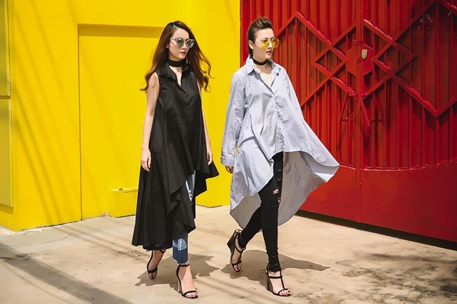 Song Yen goi y trang phuc doi xuong pho anh 1