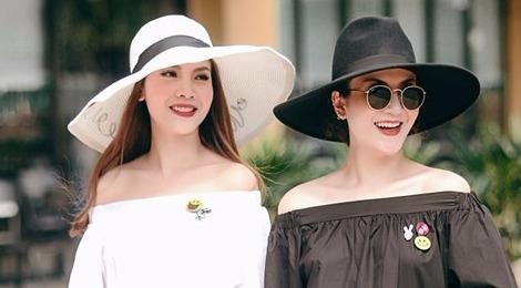 Song Yen goi y trang phuc doi cho chi em gai xuong pho hinh anh