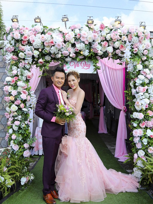 dam cuoi dien vien Thien Bao va Kim Yen anh 2