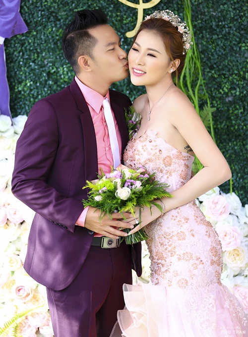 dam cuoi dien vien Thien Bao va Kim Yen anh 3