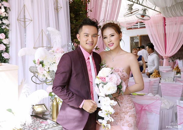 dam cuoi dien vien Thien Bao va Kim Yen anh 5