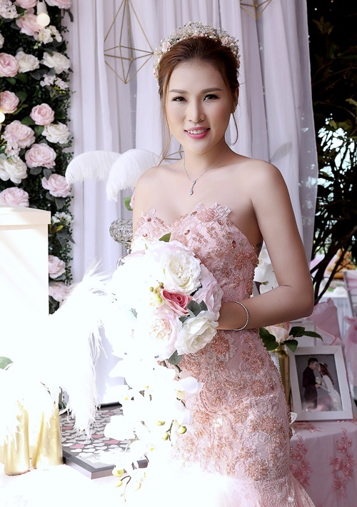 dam cuoi dien vien Thien Bao va Kim Yen anh 6