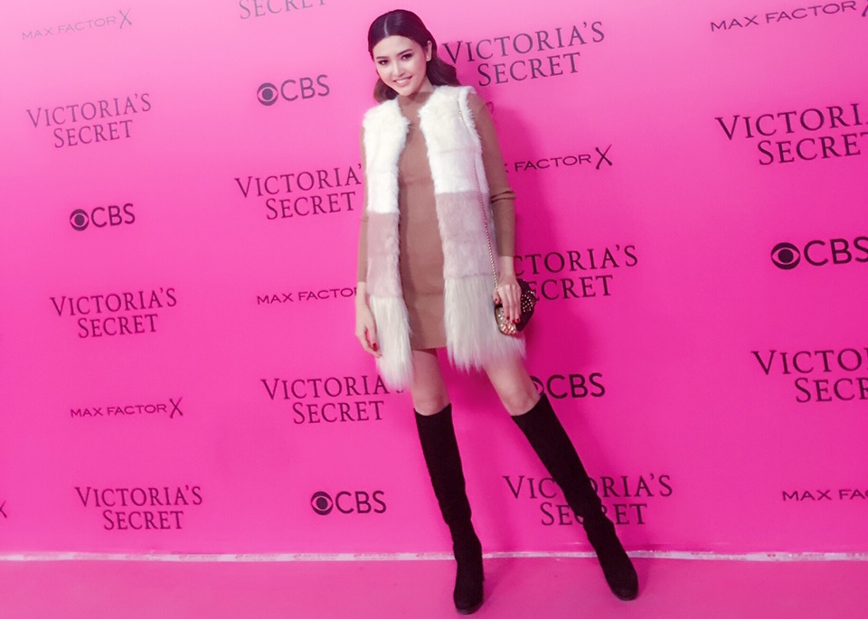 Le Ha,  Ngoc Duyen o hau truong Victoria Secrect anh 5
