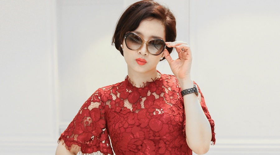 Dam ren gam tram ton ve dep khong tuoi cua Giang My hinh anh