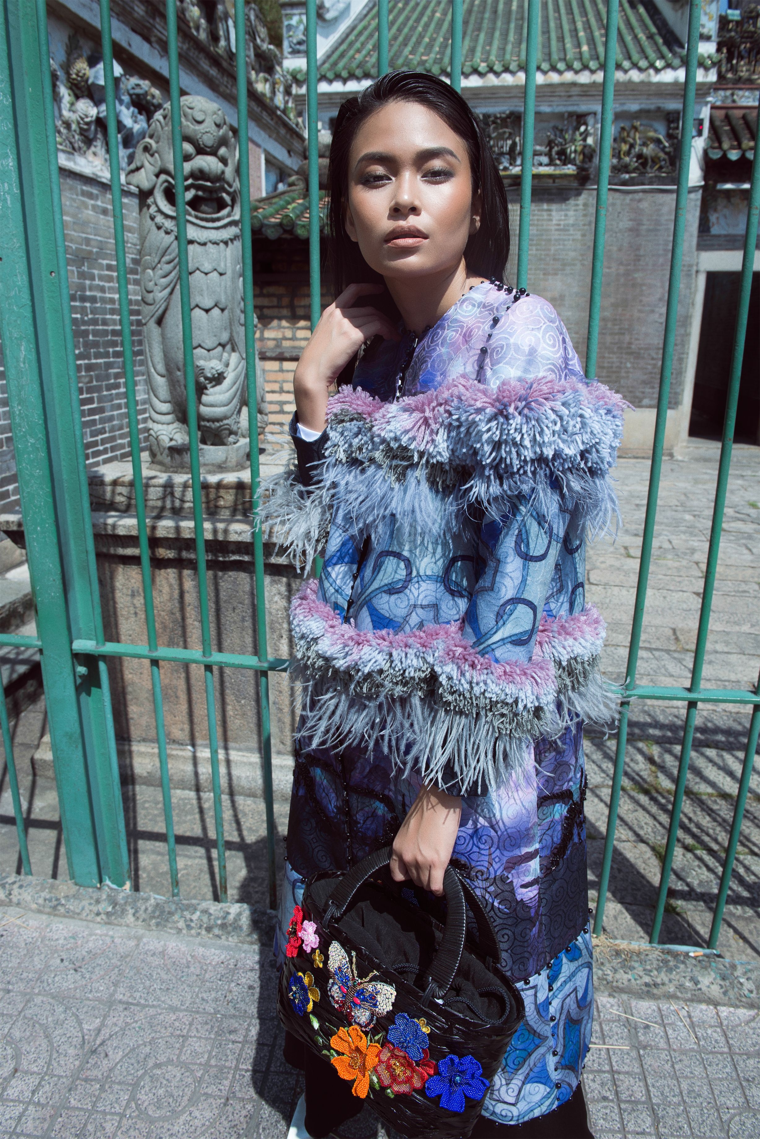 Mau Thanh Thuy dien ao dai cach tan dao pho anh 3