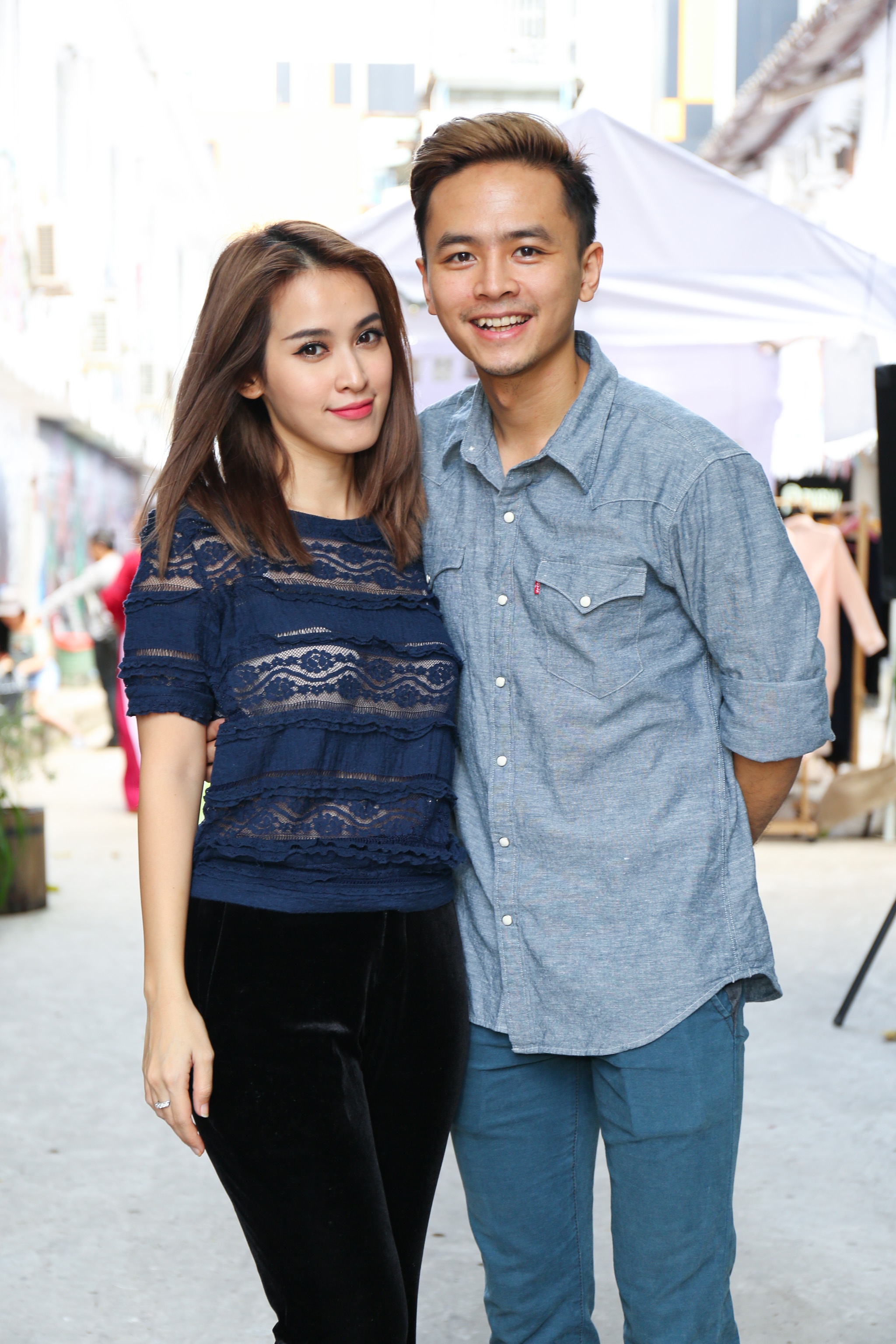 Lan Khue cung hoc tro The Face di su kien anh 10