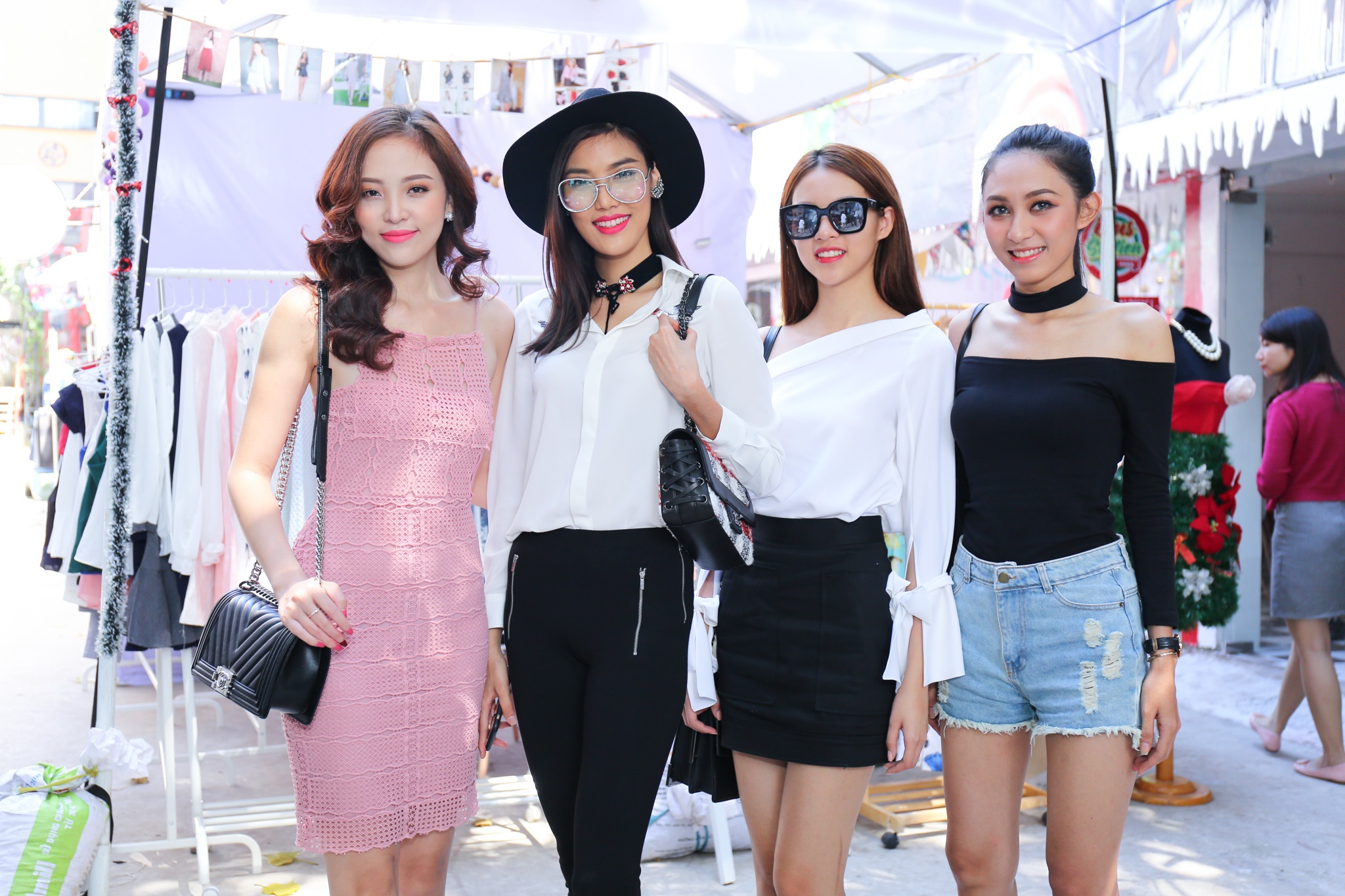 Lan Khue cung hoc tro The Face di su kien anh 2