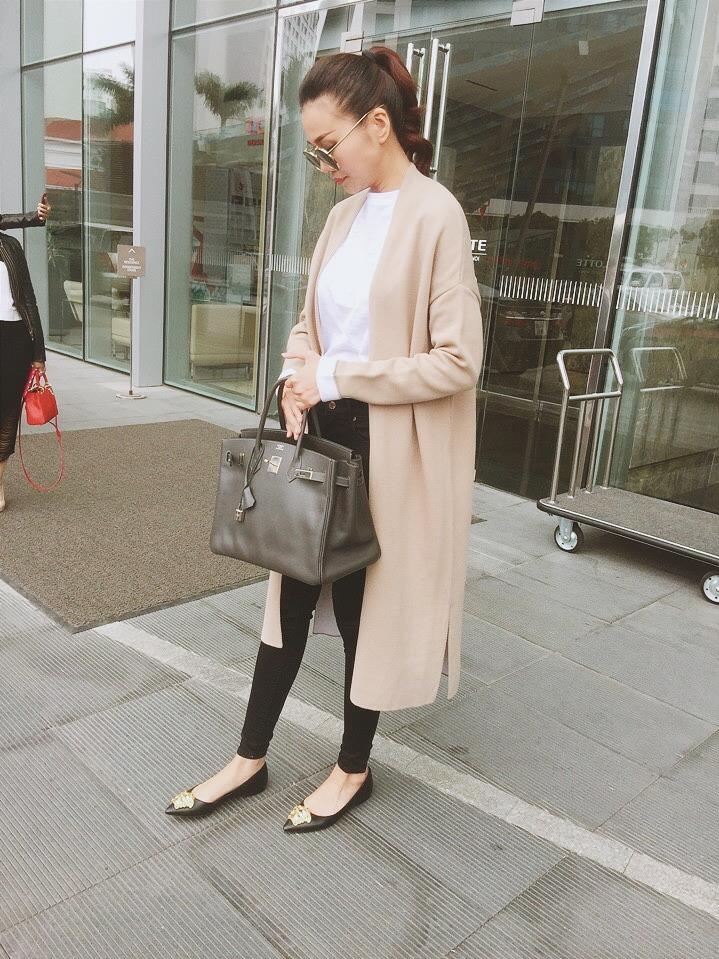 Bo suu tap ao khoac thu dong cua Thanh Hang anh 2