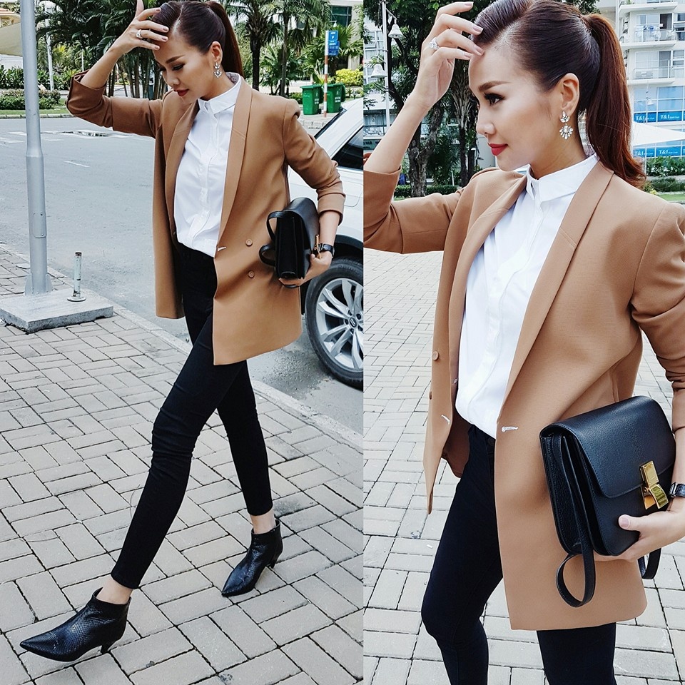 Bo suu tap ao khoac thu dong cua Thanh Hang anh 6