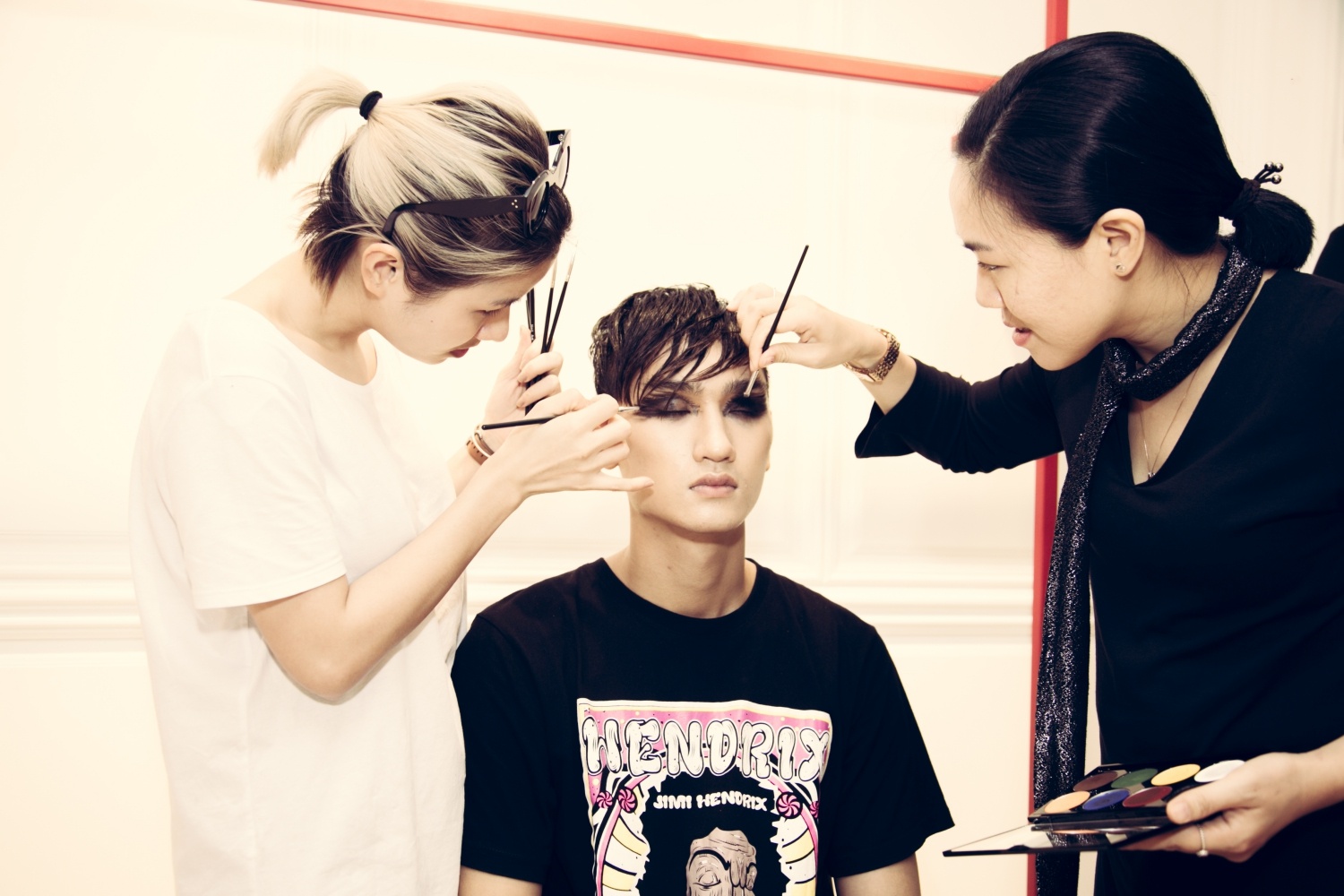 Xu huong trang diem trong show Do Manh Cuong anh 6