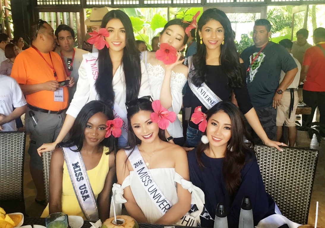Le Hang thi Miss Universe anh 4