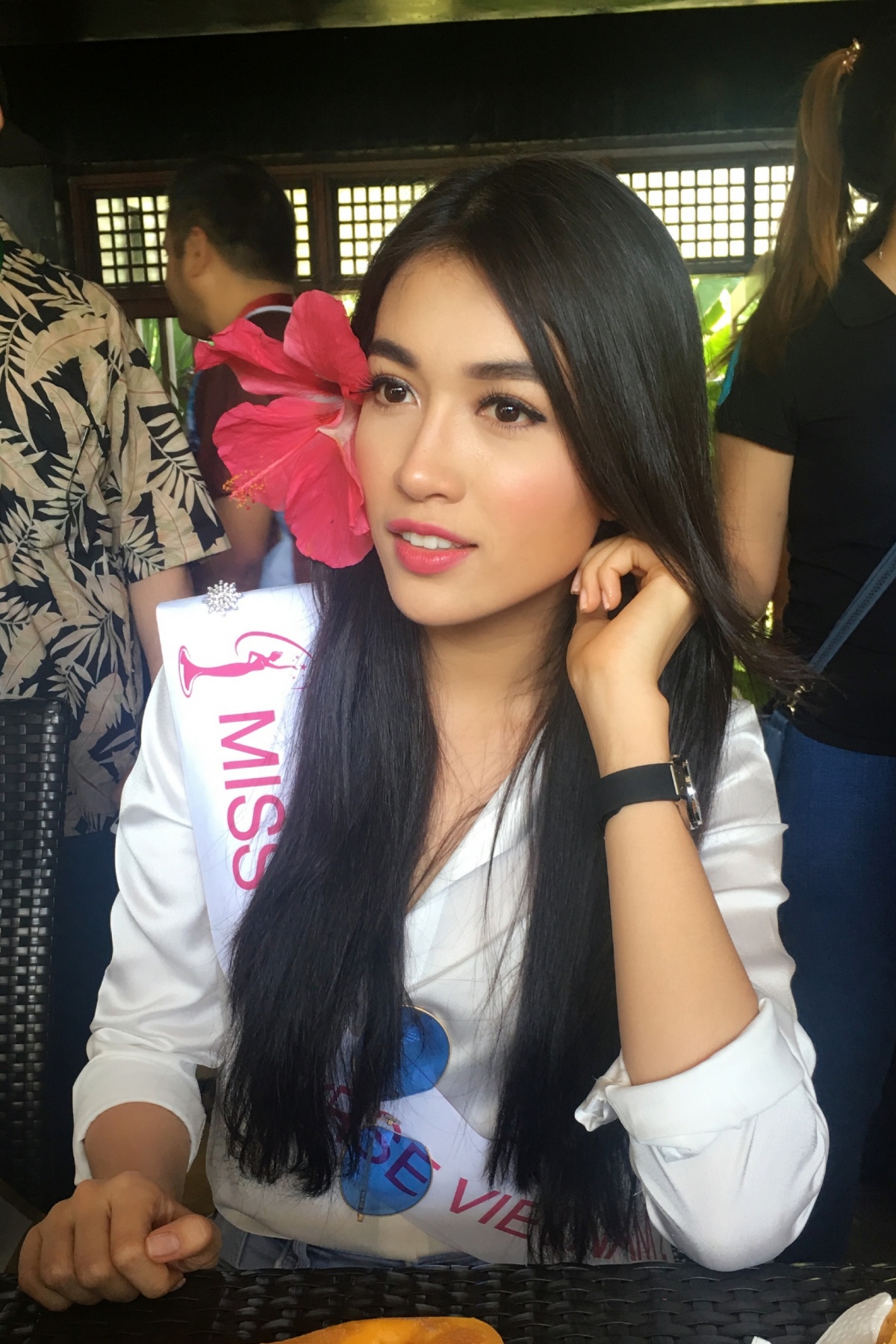 Le Hang thi Miss Universe anh 5