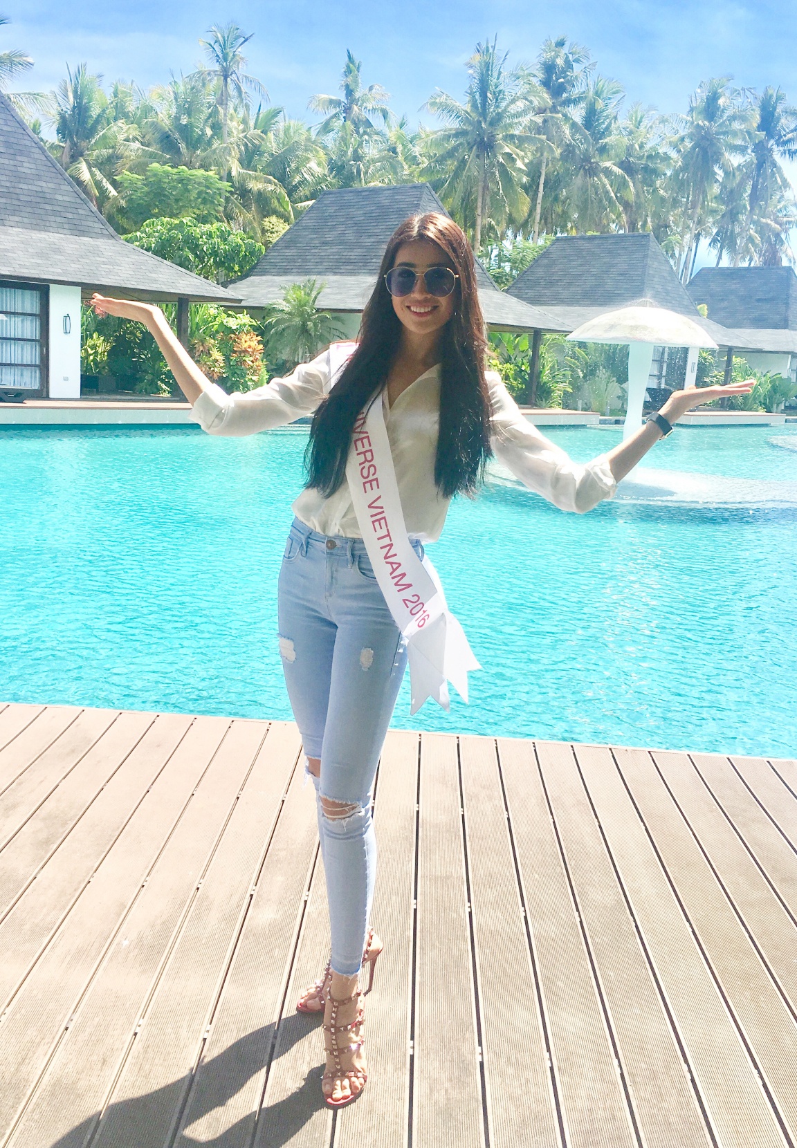 Le Hang thi Miss Universe anh 6