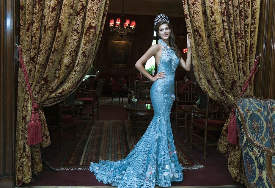 Hoa hậu Pháp kiêu sa đầm dạ hội ảnh 3 Hoa hau Phap kieu sa dam da hoi anh 3