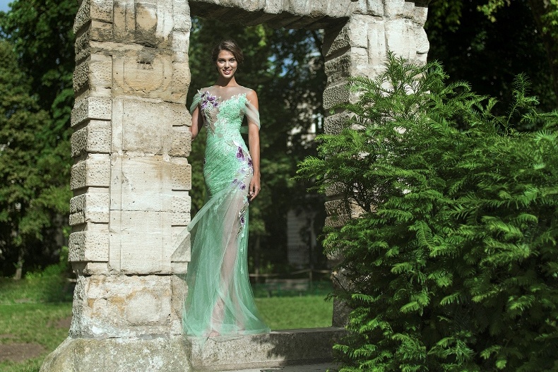 Hoa hậu Pháp kiêu sa đầm dạ hội ảnh 5 Hoa hau Phap kieu sa dam da hoi anh 5