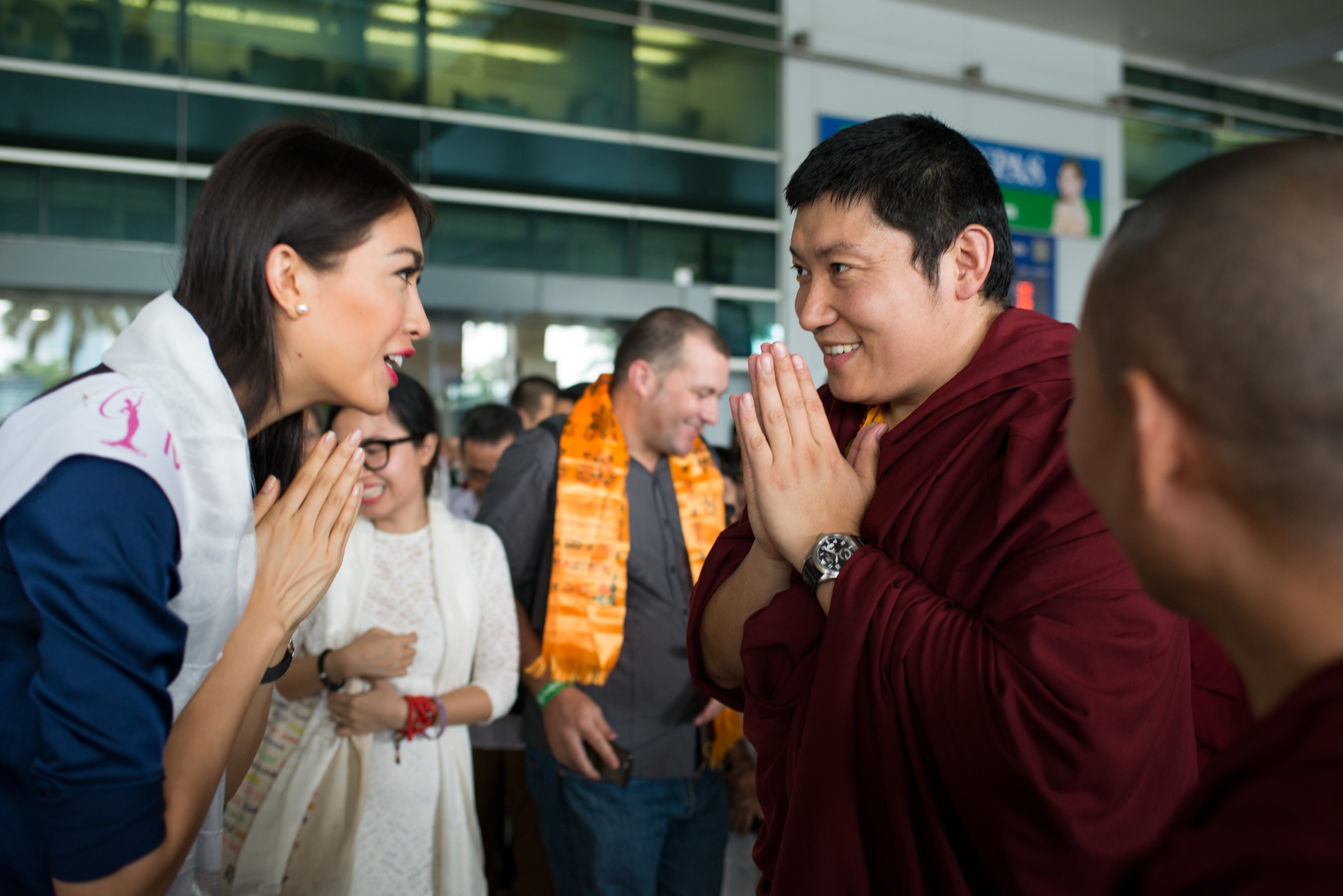 Lệ Hằng được Đức Phakchok Rinpoche chúc phúc ảnh 1 Le Hang duoc Duc Phakchok Rinpoche chuc phuc anh 1