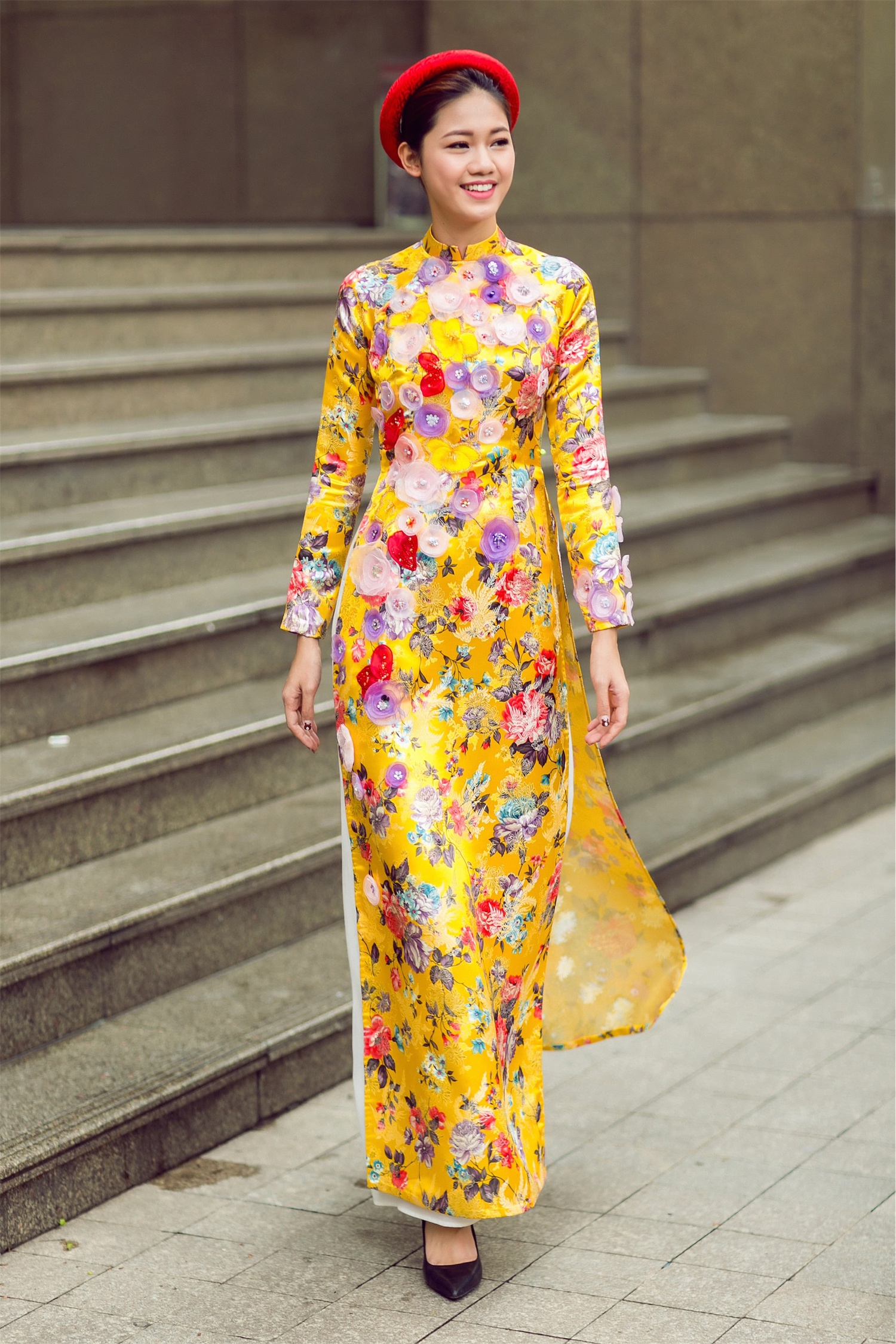 Mỹ Linh,  Thanh Tú diện áo dài ngày Tết ảnh 8 My Linh,  Thanh Tu dien ao dai ngay Tet anh 8