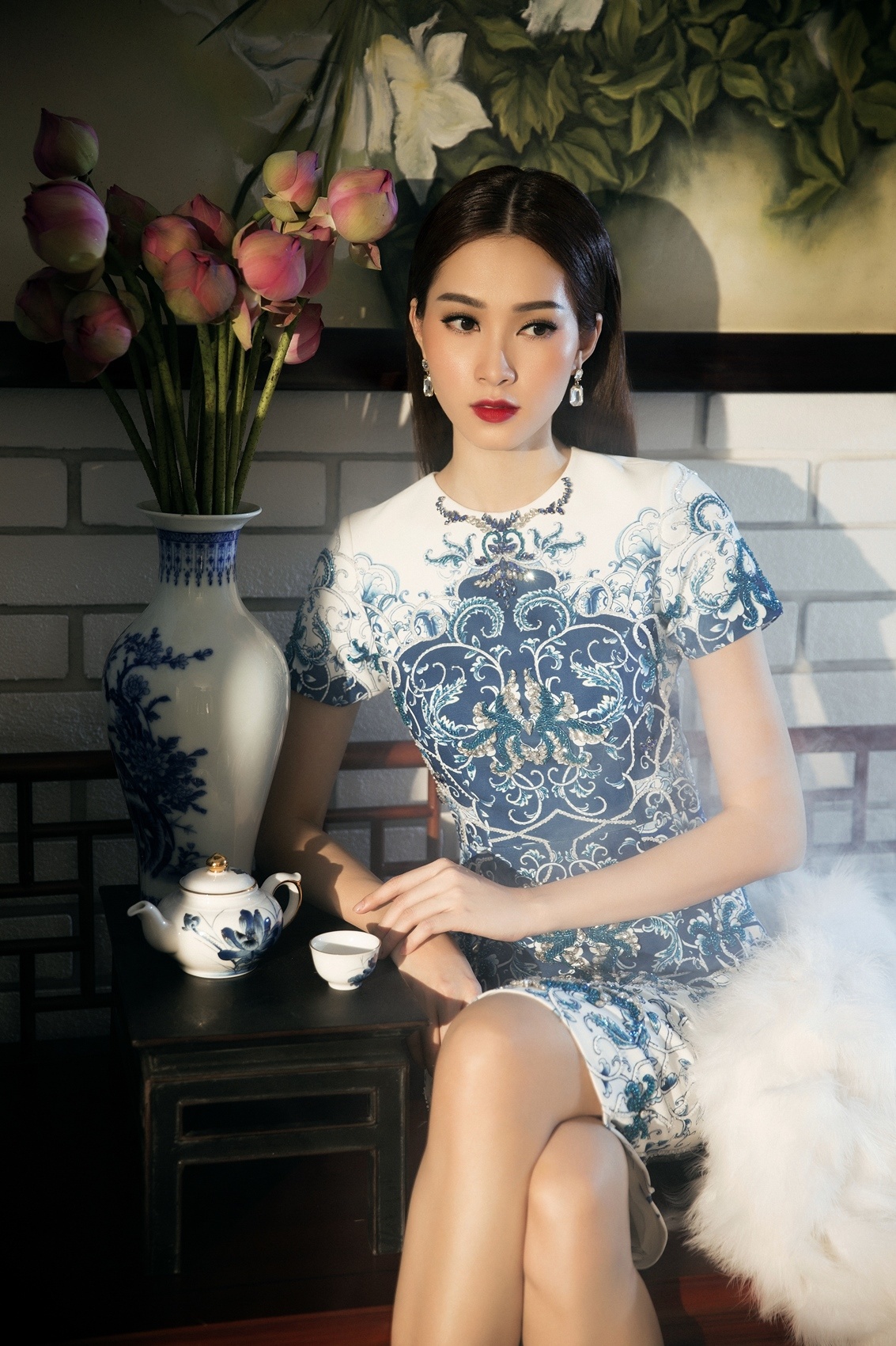 Dang Thu Thao dien thiet ke xuan he anh 2