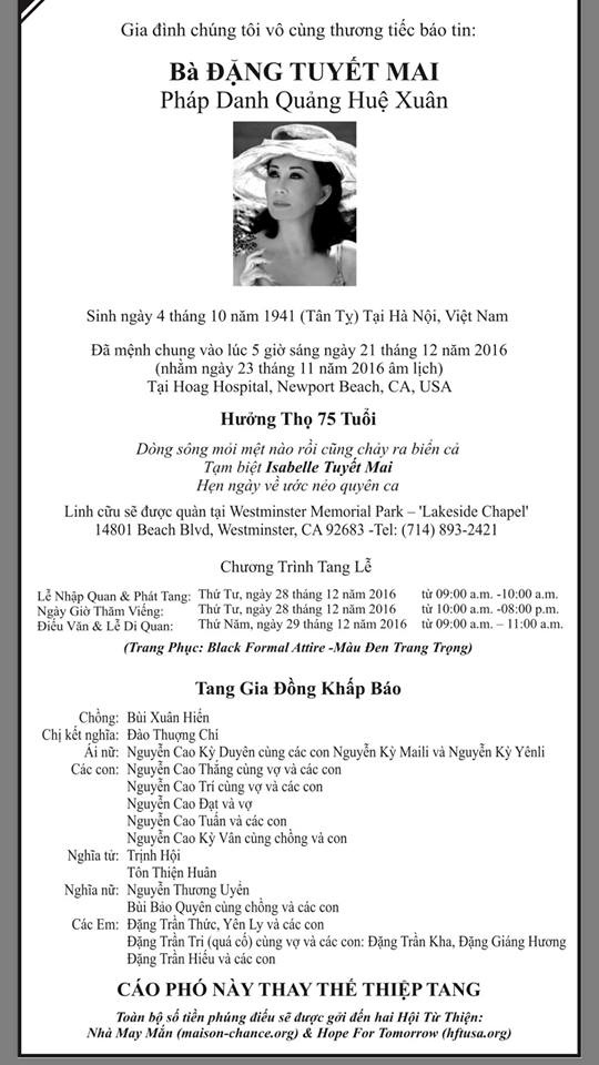 Me MC Ky Duyen qua doi anh 2