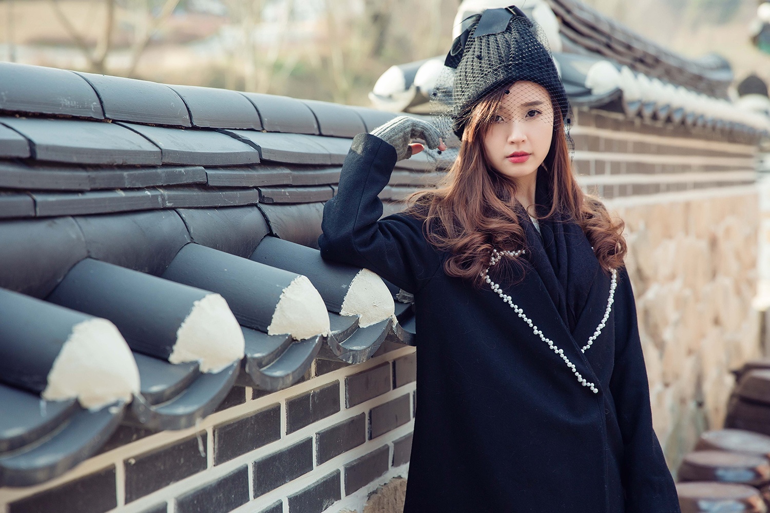 Midu chup anh o phim truong Han Quoc anh 1