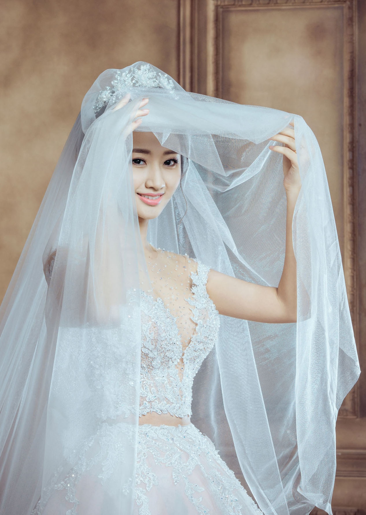 Anh cuoi lang man cua Thu Ngan anh 2