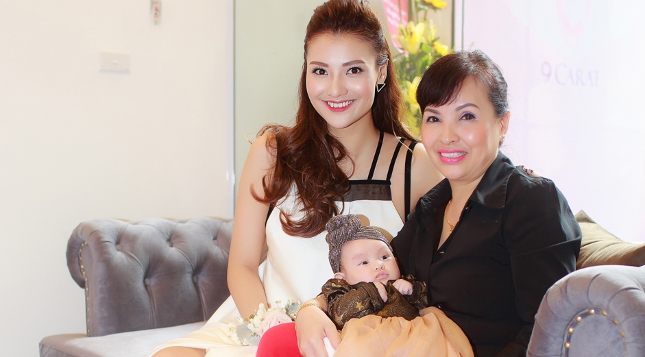 Hong Que am con gai 3 thang tuoi den su kien hinh anh