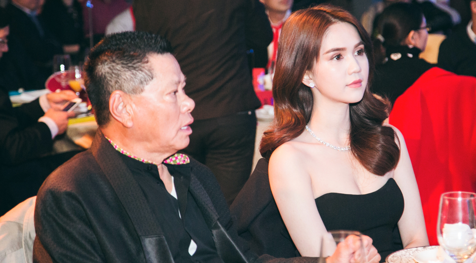 Ngoc Trinh du su kien cua ty phu Hoang Kieu o Thuong Hai hinh anh