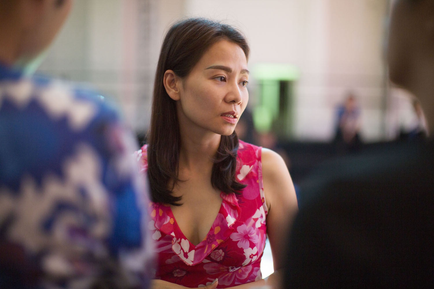 Thu Minh de mat moc anh 1