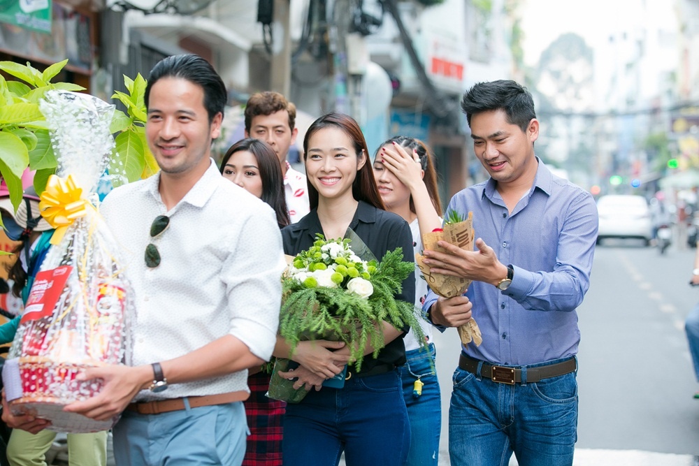 Diep Bao Ngoc tham gia dinh Manh Dung anh 2