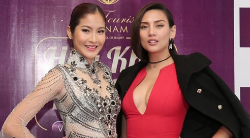 Hoa hau Hoan vu Thai Lan lam giam khao cuoc thi sac dep Viet hinh anh