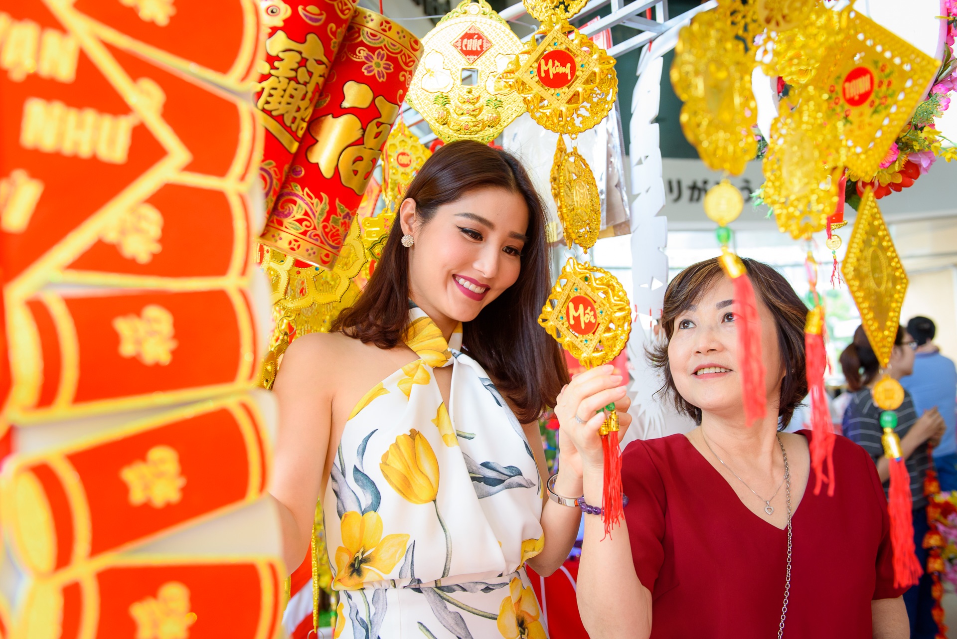 Diem My 9X trang tri nha cua don Tet anh 3