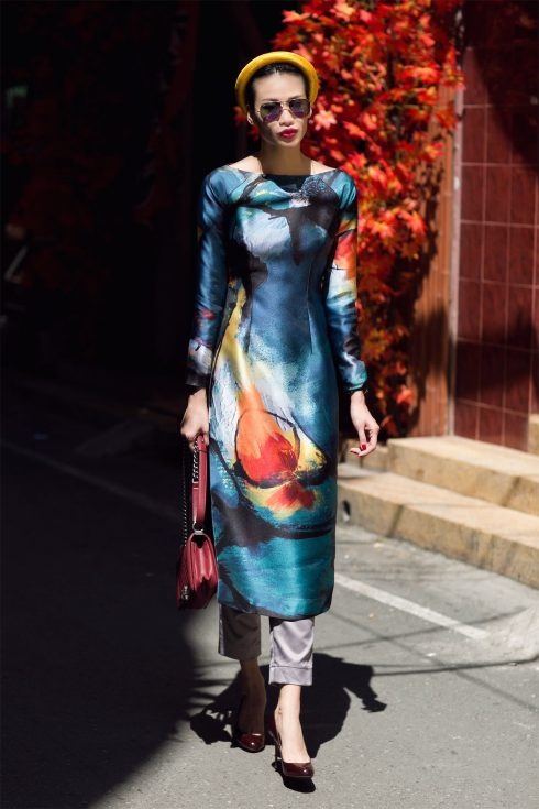 Tư vấn áo dài ngày Tết ảnh 2 Tu van ao dai ngay Tet anh 2