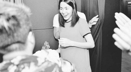 Tang Thanh Ha nuoi tiec vi eo lon khong mac duoc ao dai hinh anh