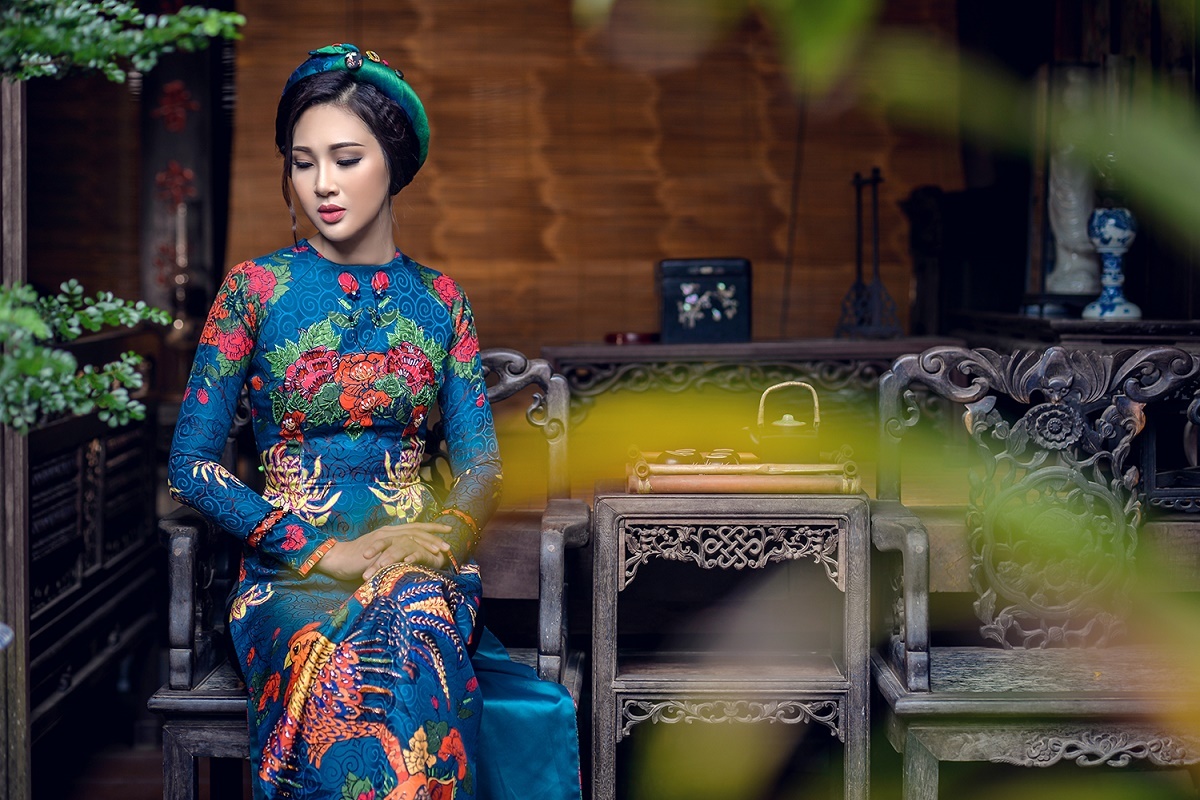 Diệu Ngọc thanh thoát trong tà áo truyền thống ảnh 5 Dieu Ngoc thanh thoat trong ta ao truyen thong anh 5