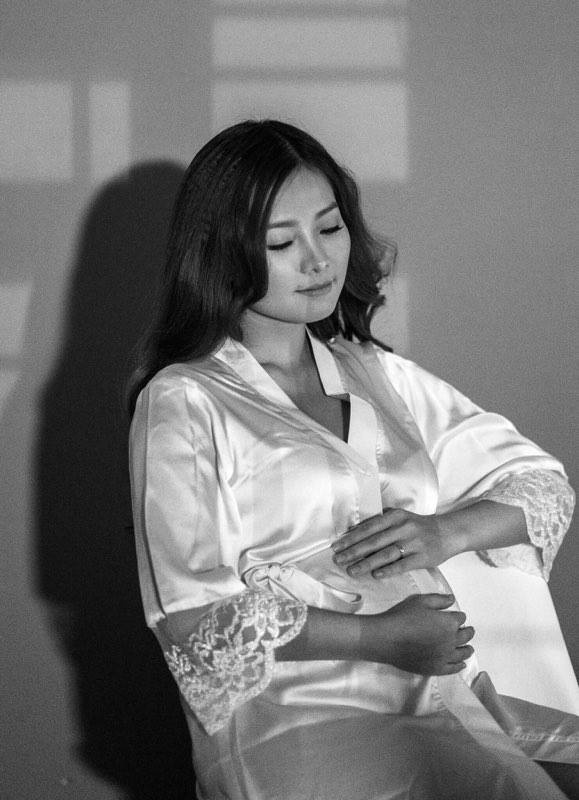 Khánh Hiền mang thai ảnh 1 Khanh Hien mang thai anh 1