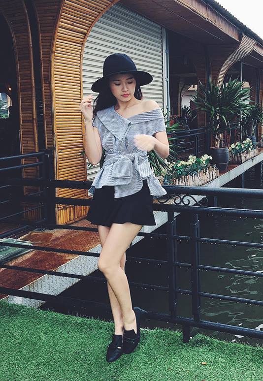 thoi trang cua Minh Hang anh 2