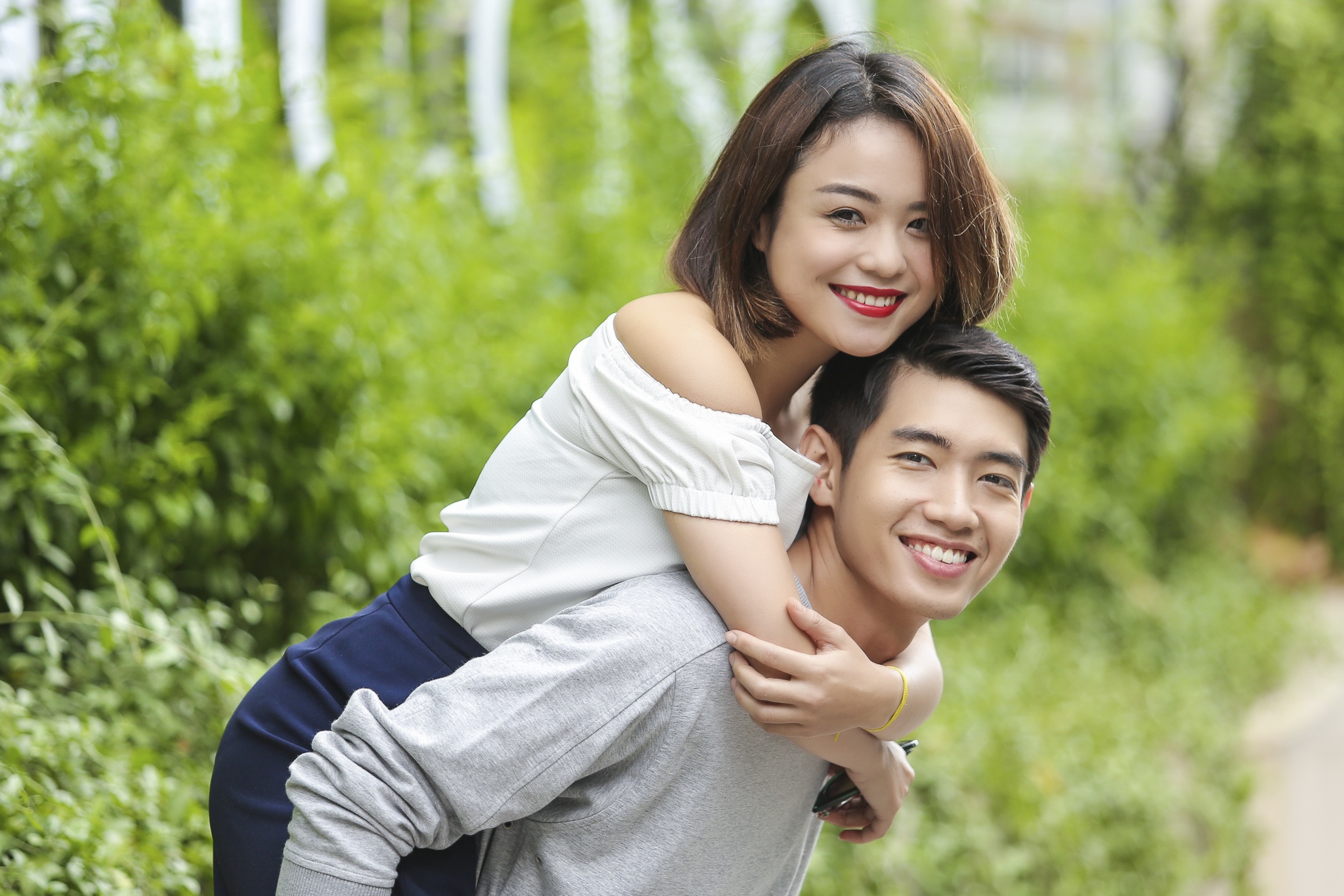 Thai Trinh - Quang Dang noi ve so thich cua nhau hinh anh