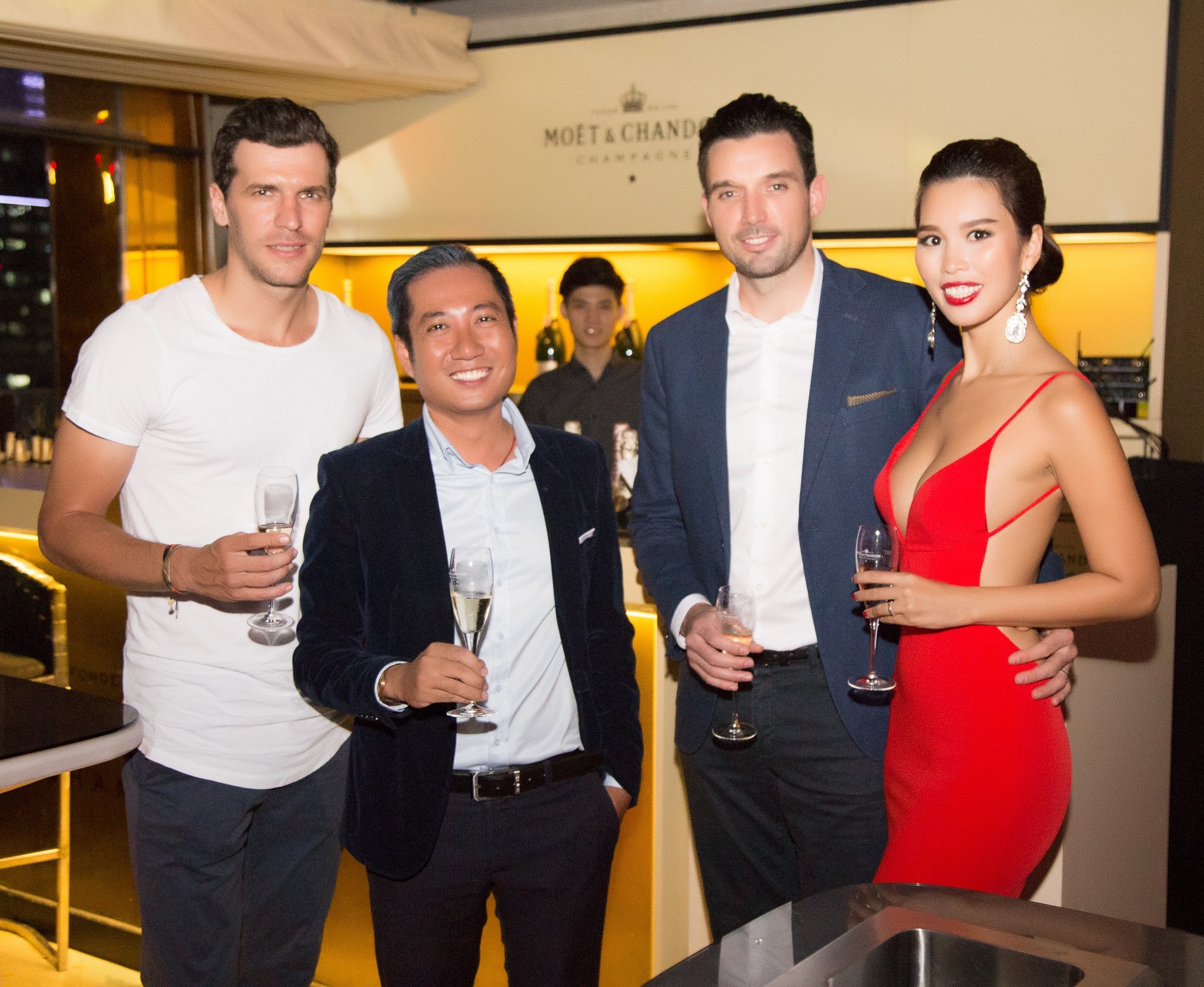 Hà Anh gợi cảm bên Hoa hậu Toàn cầu 2016 ảnh 12 Ha Anh goi cam ben Hoa hau Toan cau 2016 anh 12