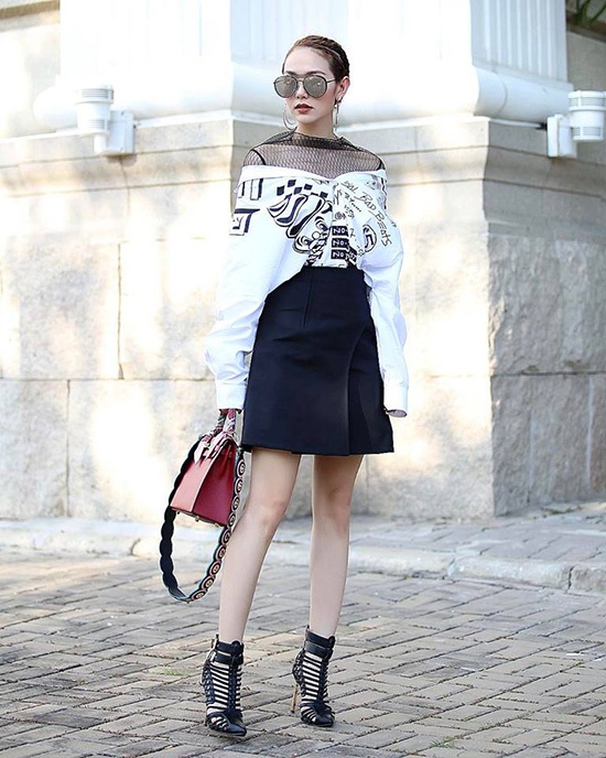 Ha Ho,  Minh Hang noi bat nhat tuan qua anh 3