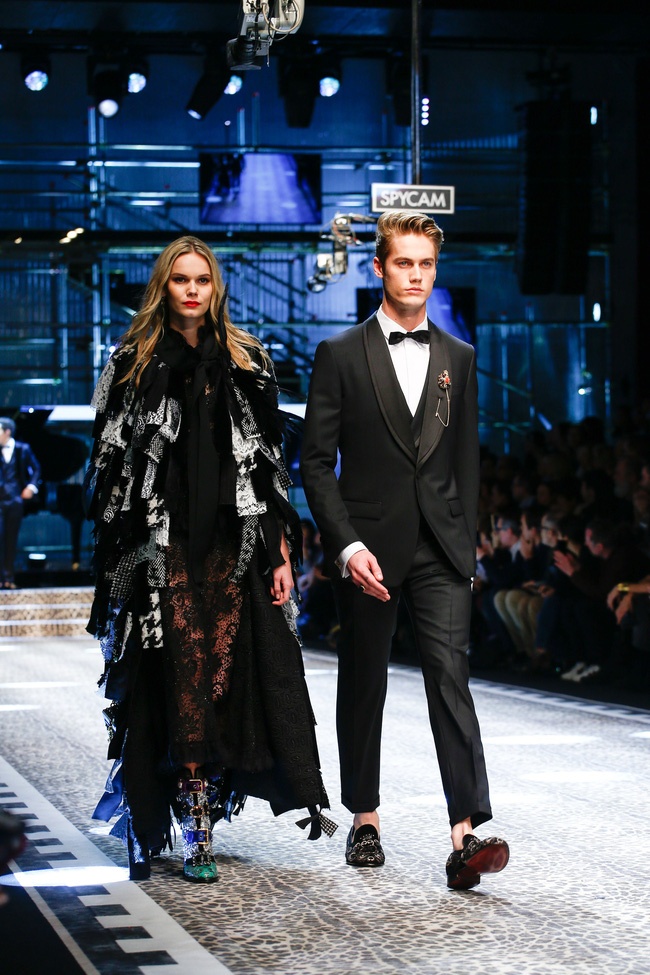 Ly Qui Khanh du show Dolce&Gabbana anh 7